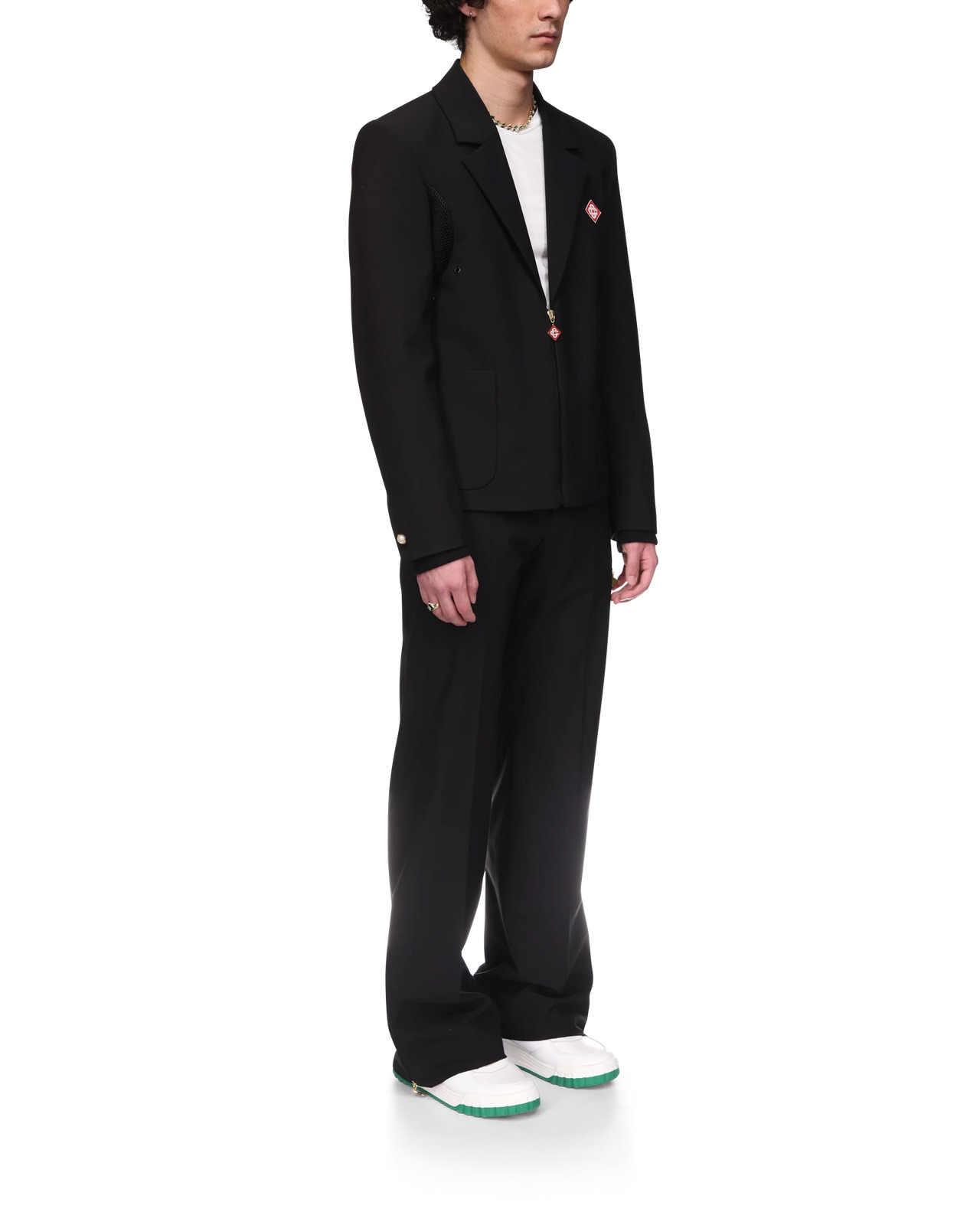 Zip Up Sports Tailoring Jacket - 5