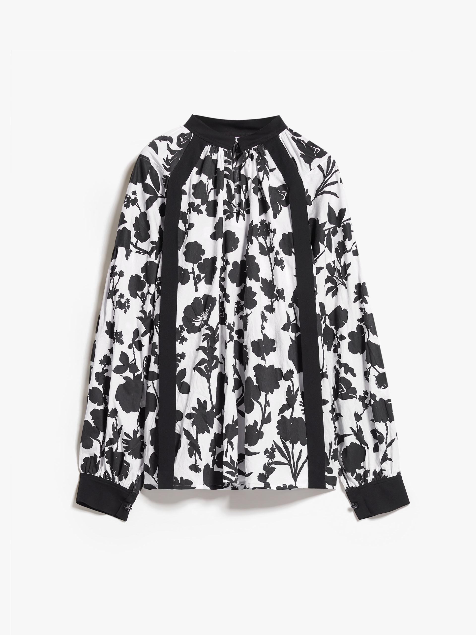 GAETANA Floral satin shirt - 1