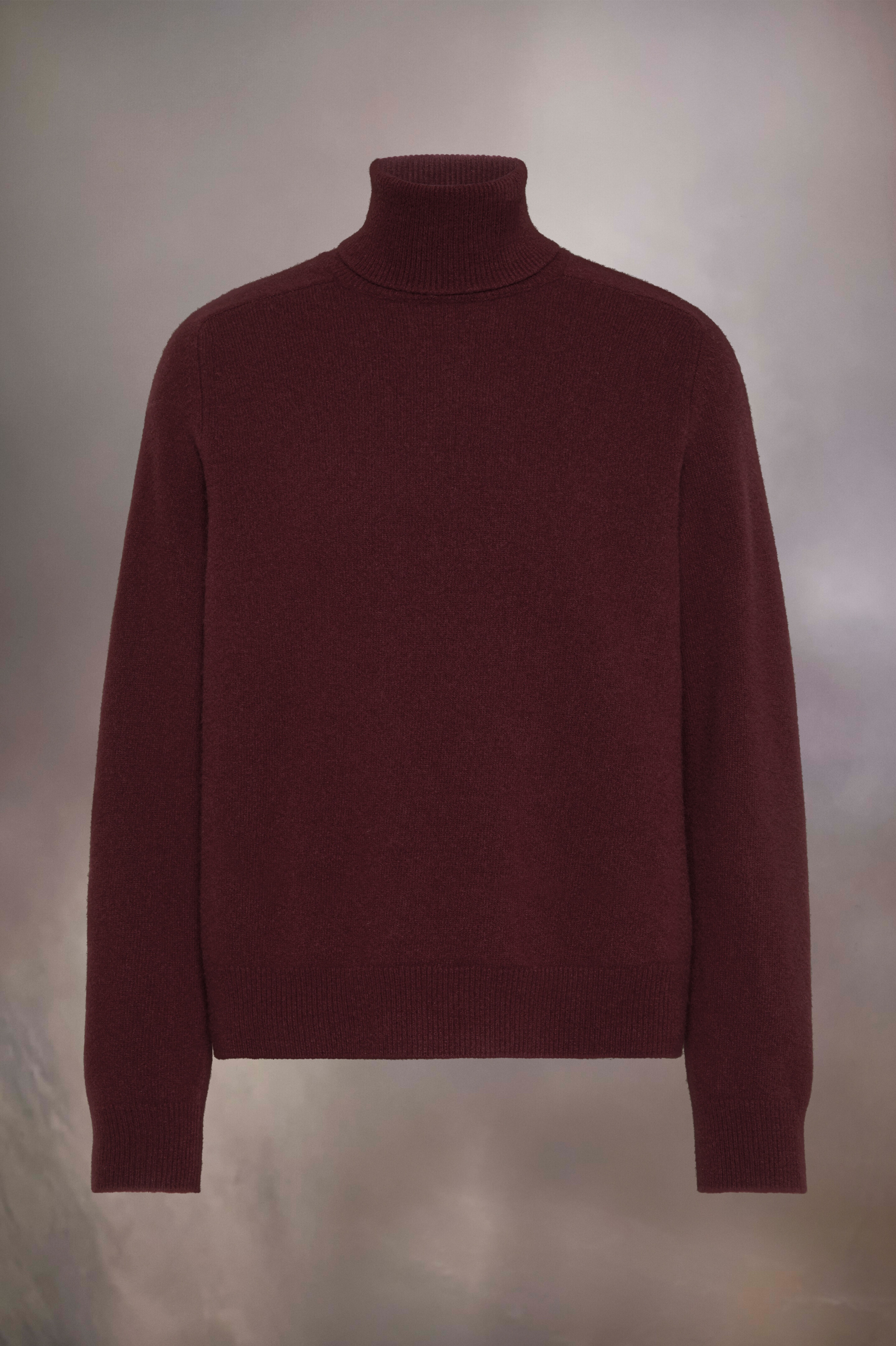 Washed Lambswool Roll-Neck Sweater - 2