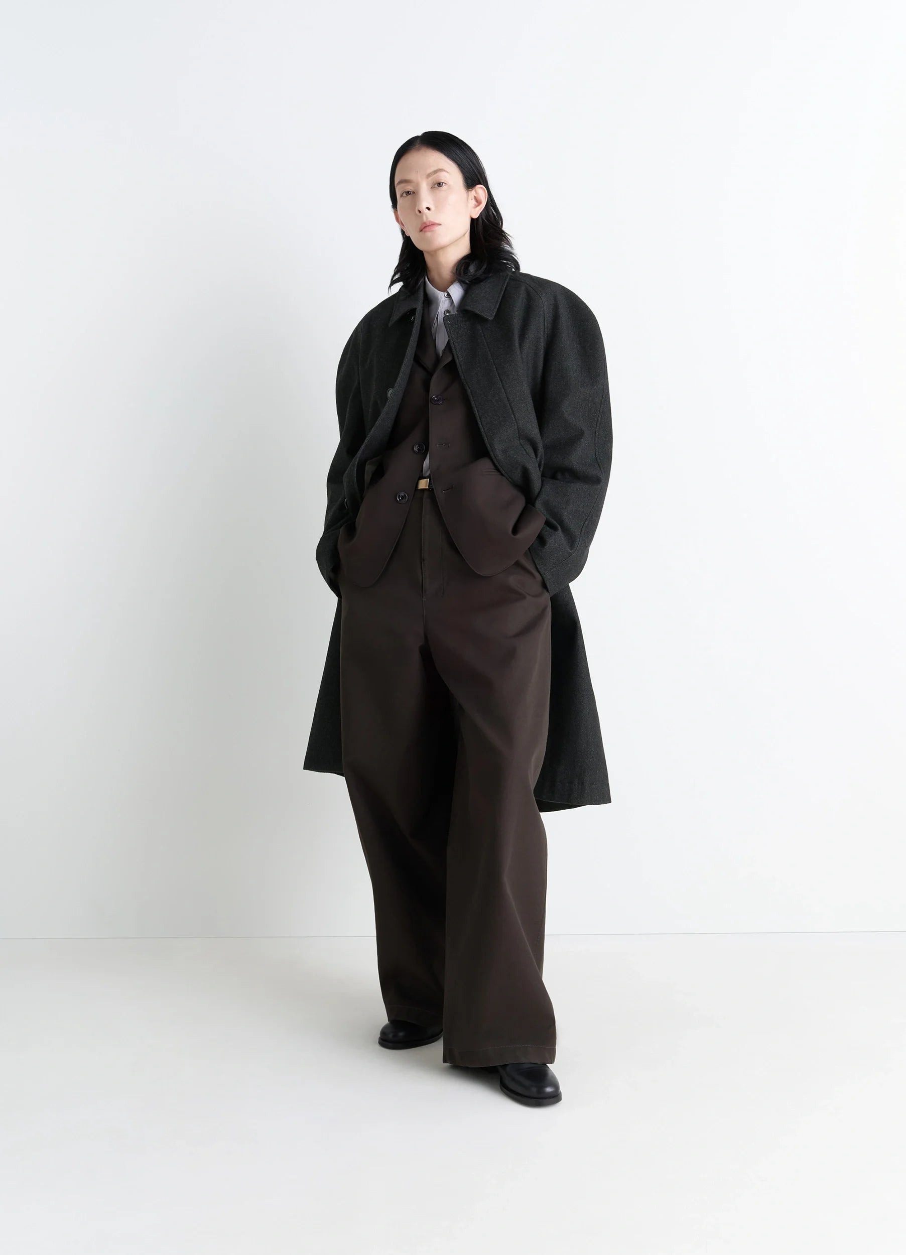 RAGLAN SLEEVE COAT - 2