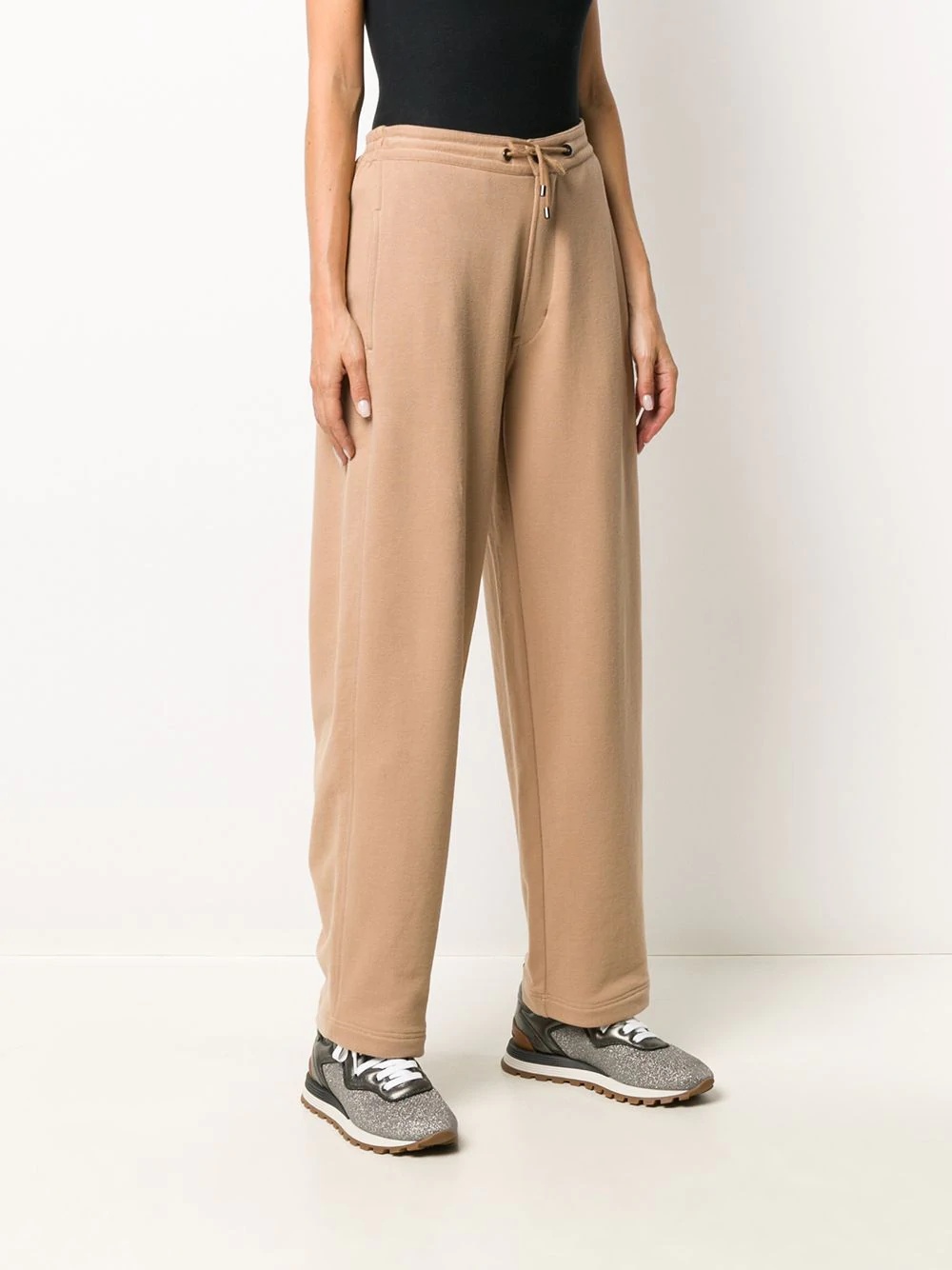 drawstring straight sweatpants - 3