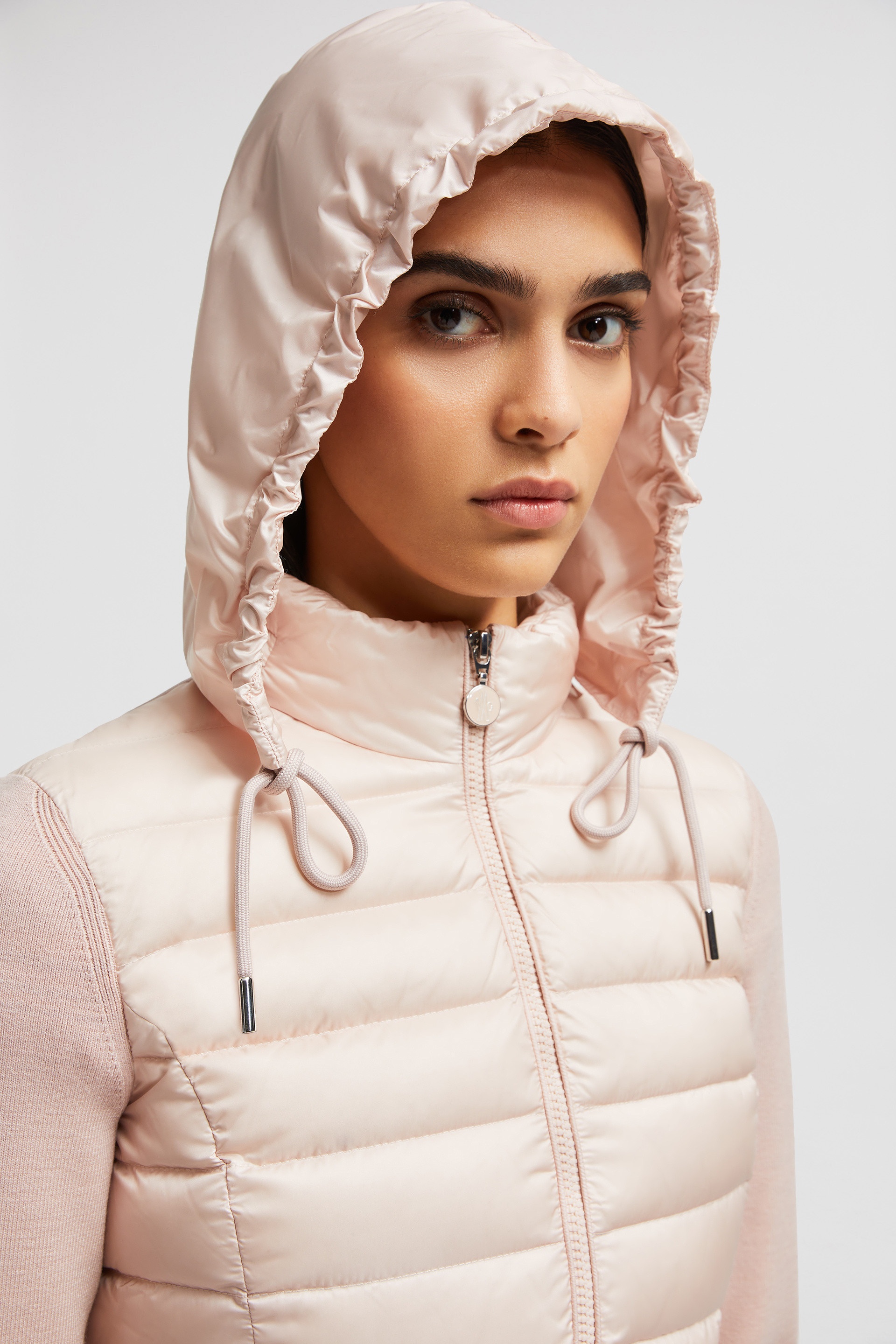 Padded Wool Zip-Up Cardigan - 4
