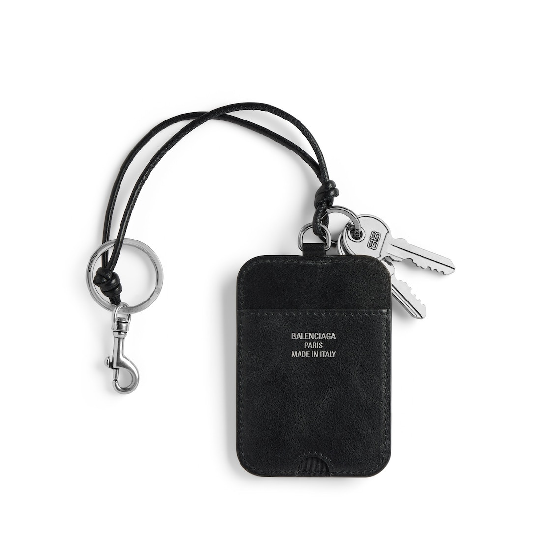 Men's Charm/keychain Lola in Black/silver - 2
