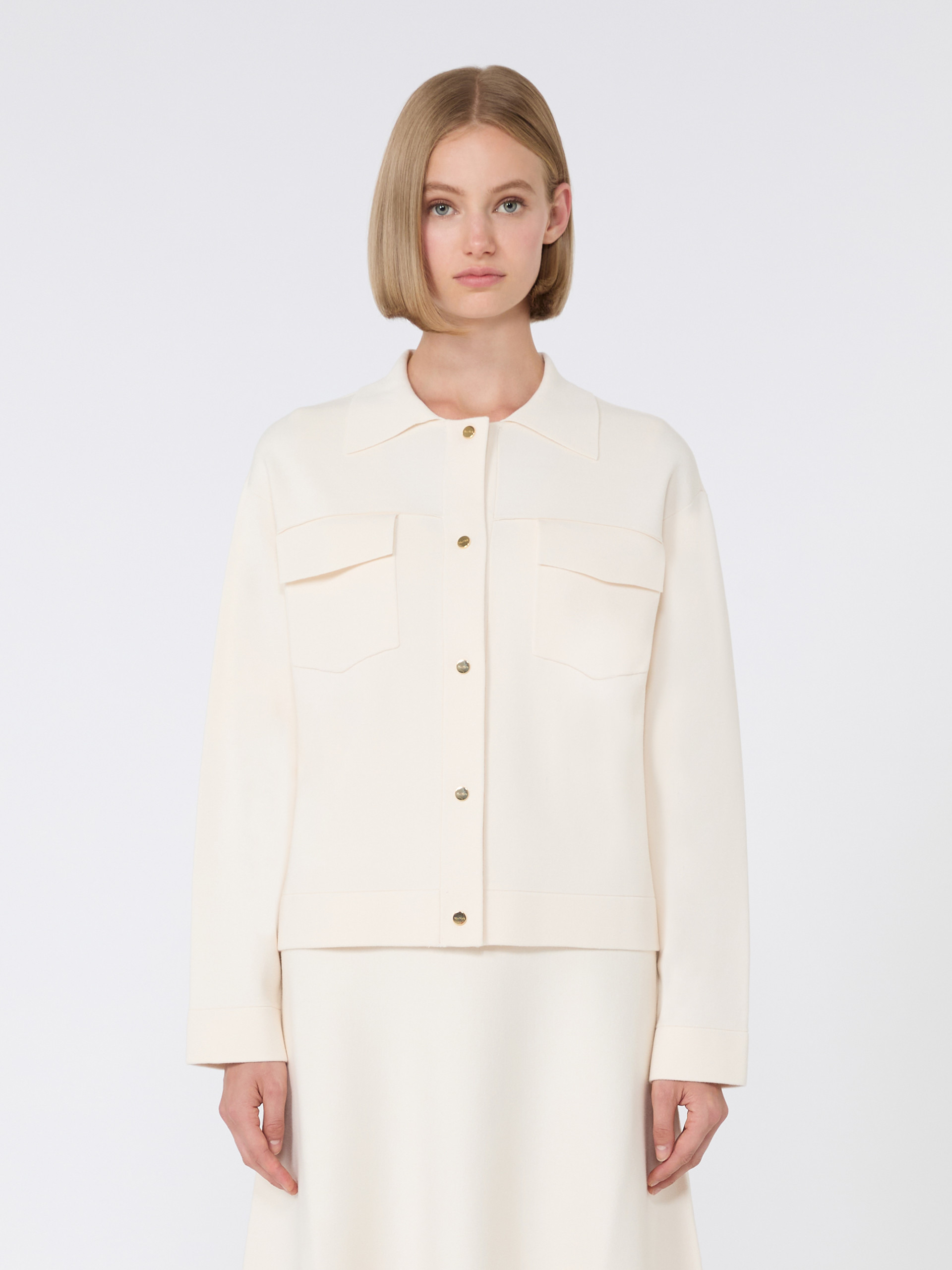 ZUM Boxy-fit stretch viscose jacket - 3