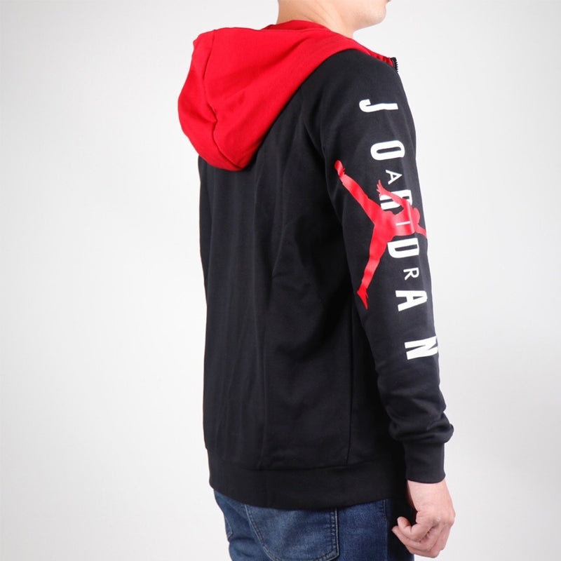 Air Jordan Basketball Knit Hooded Jacket Black AR4736-010 - 6