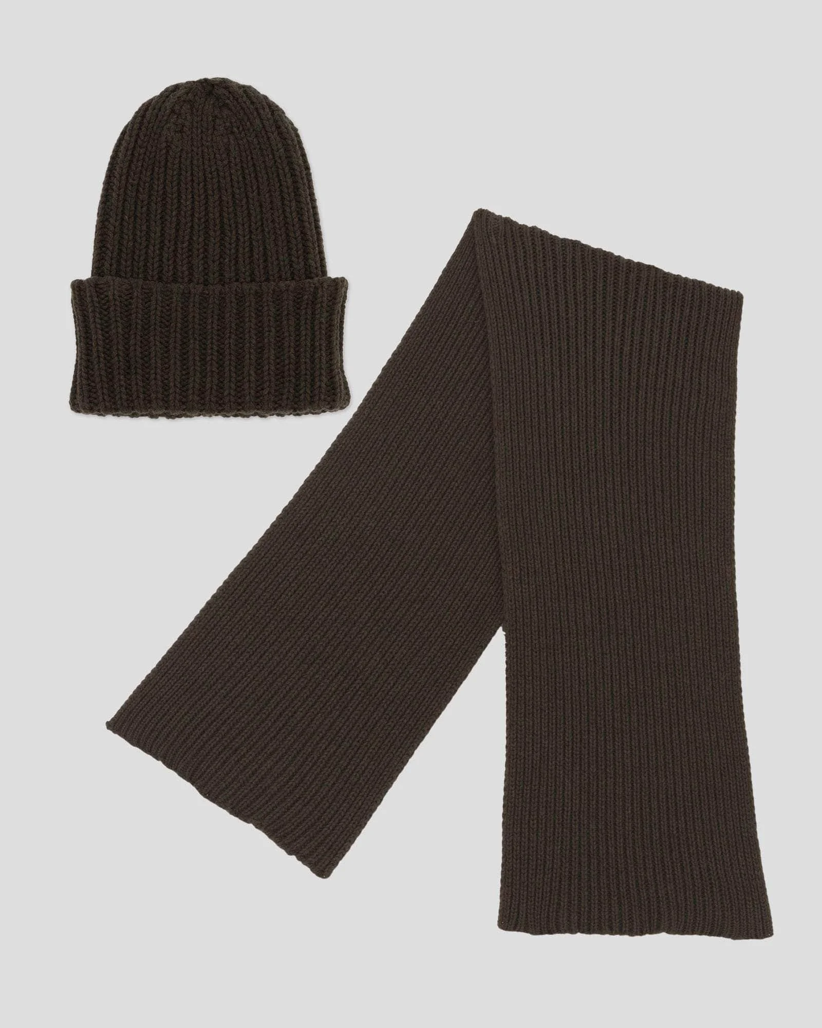 Pack - Mea Beanie & Scarf - Recycled Wool Rib - 1