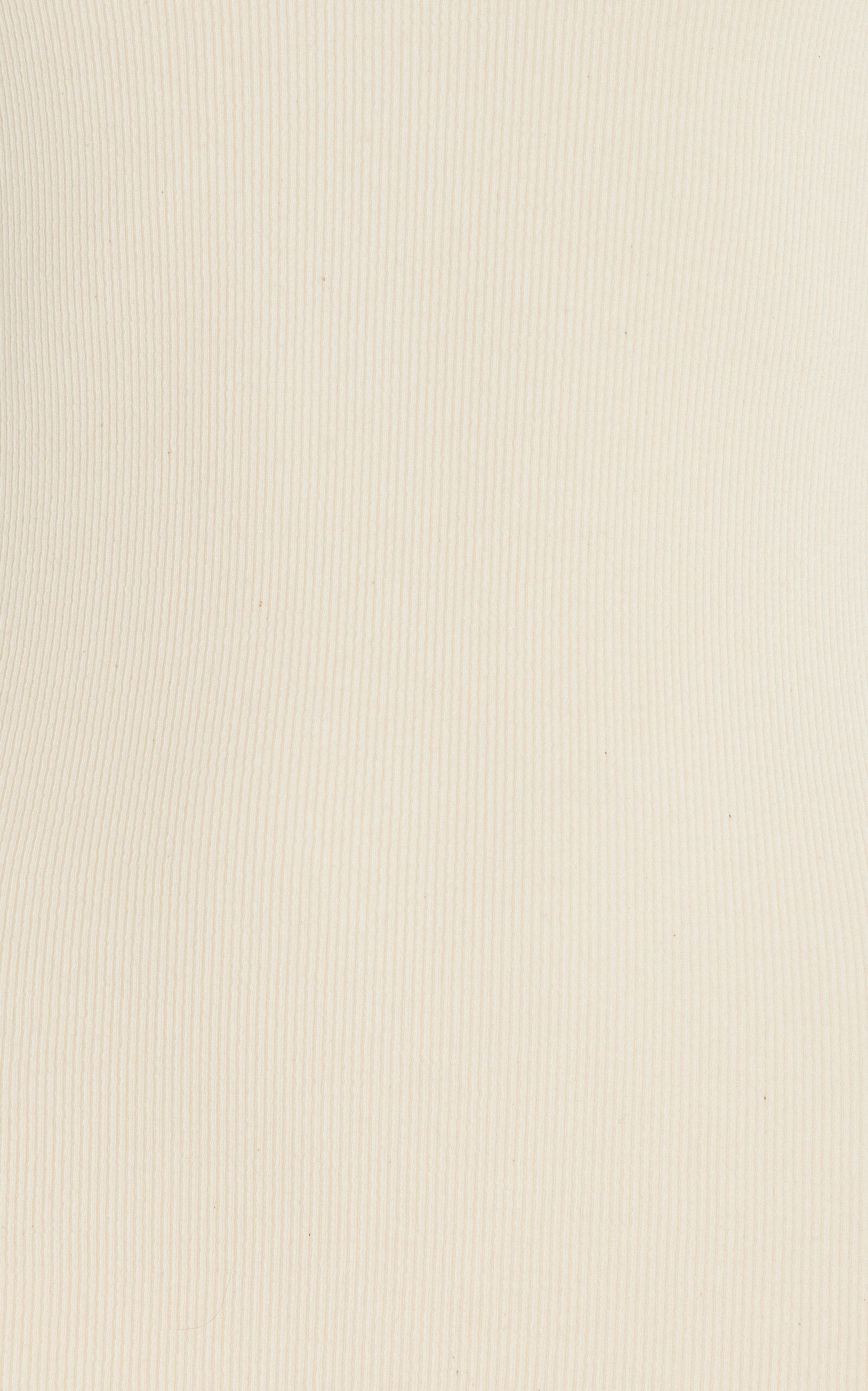 Ribbed-Knit Organic Cotton Tank Top white - 5