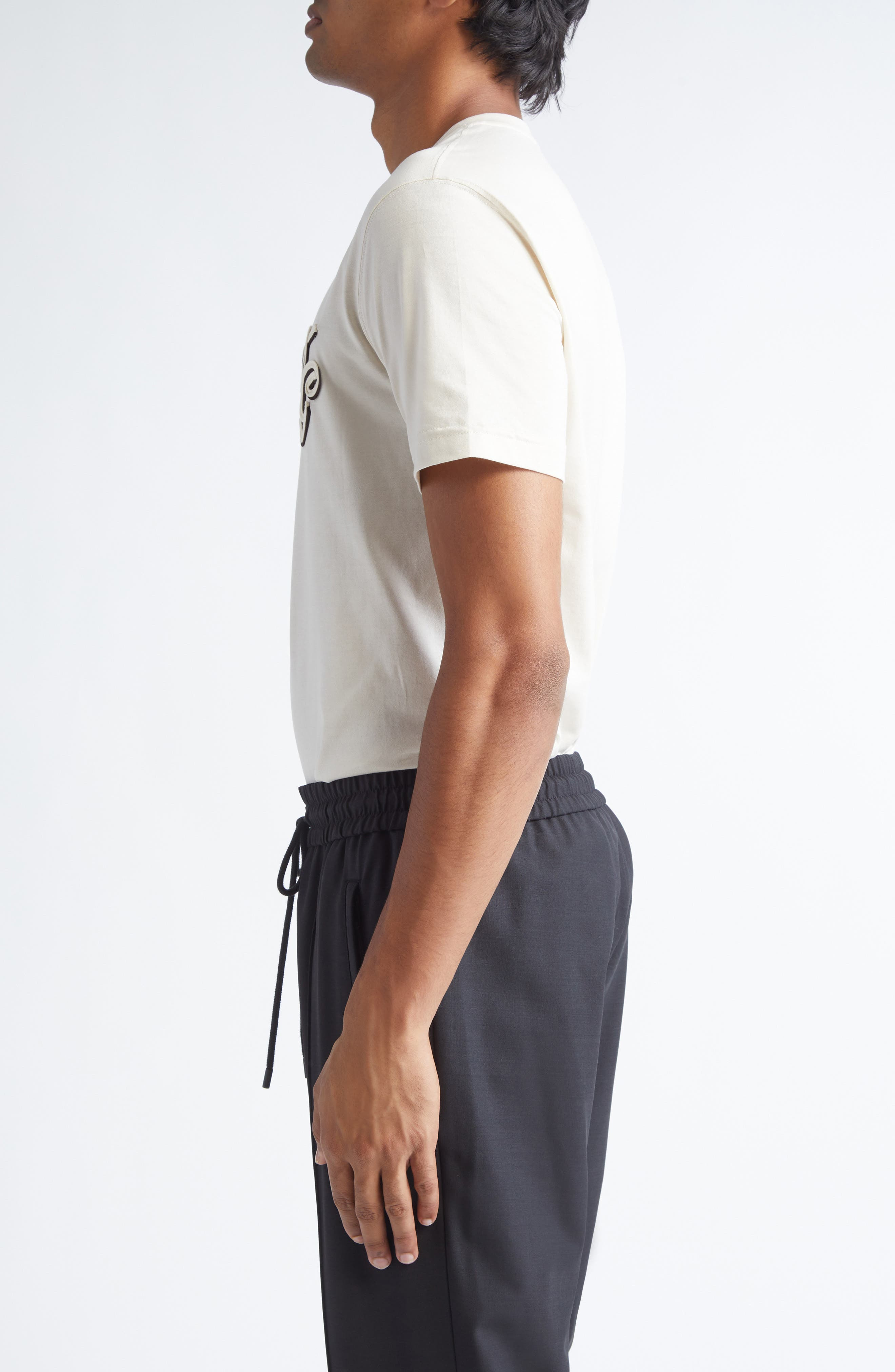 Dolce&Gabbana Logo Graphic T-Shirt in A4567 Panna at Nordstrom - 3