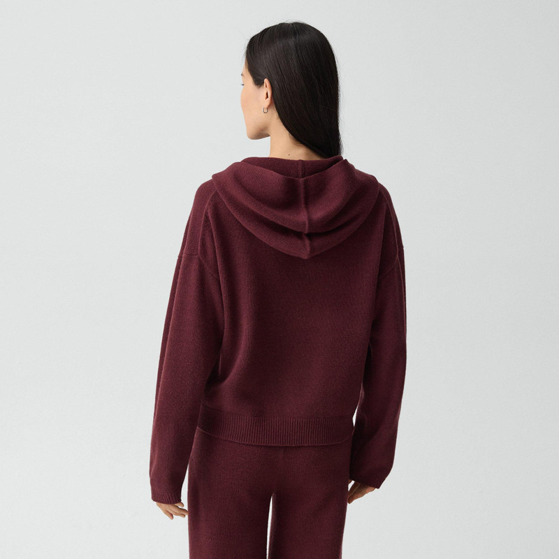 Oversized Hoodie in Felted Wool-Cashmere 4