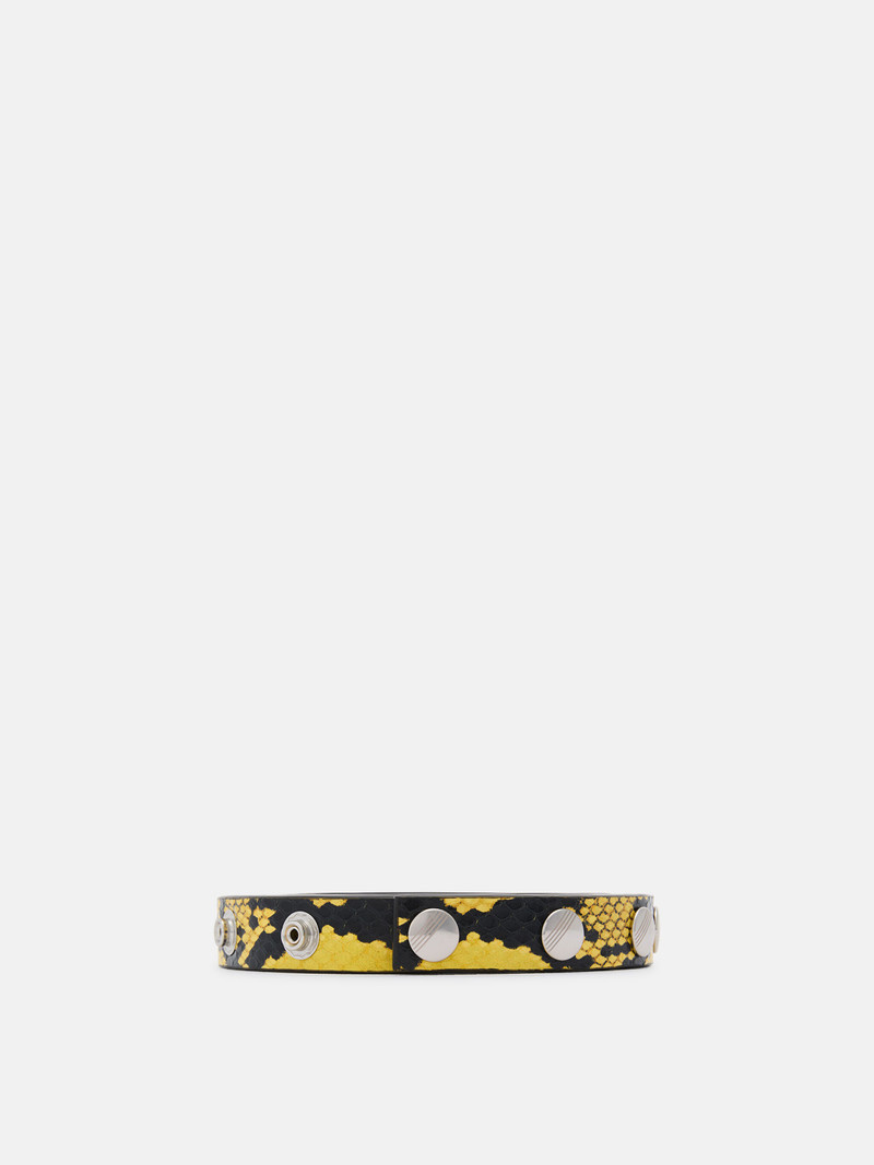 YELLOW AND BLACK BELT 1