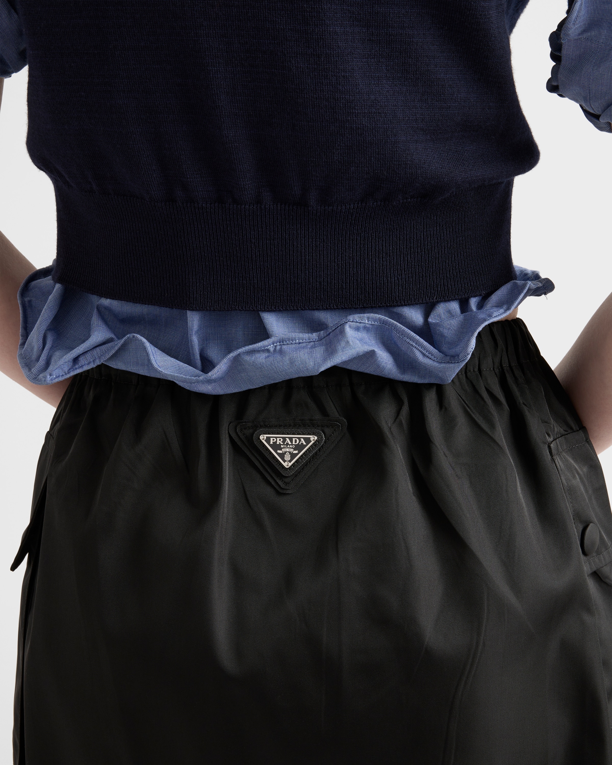 Re-Nylon miniskirt - 4