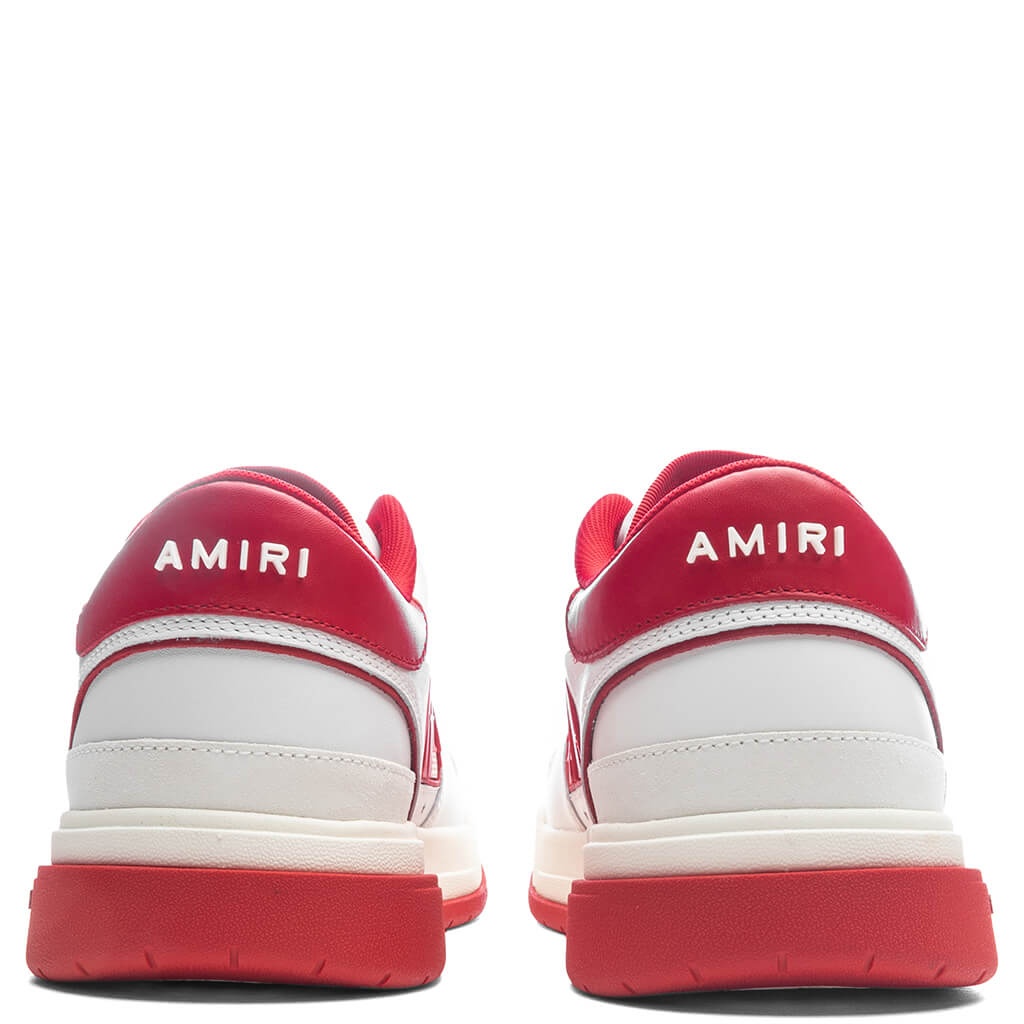 CLASSIC LOW - WHITE/RED - 4