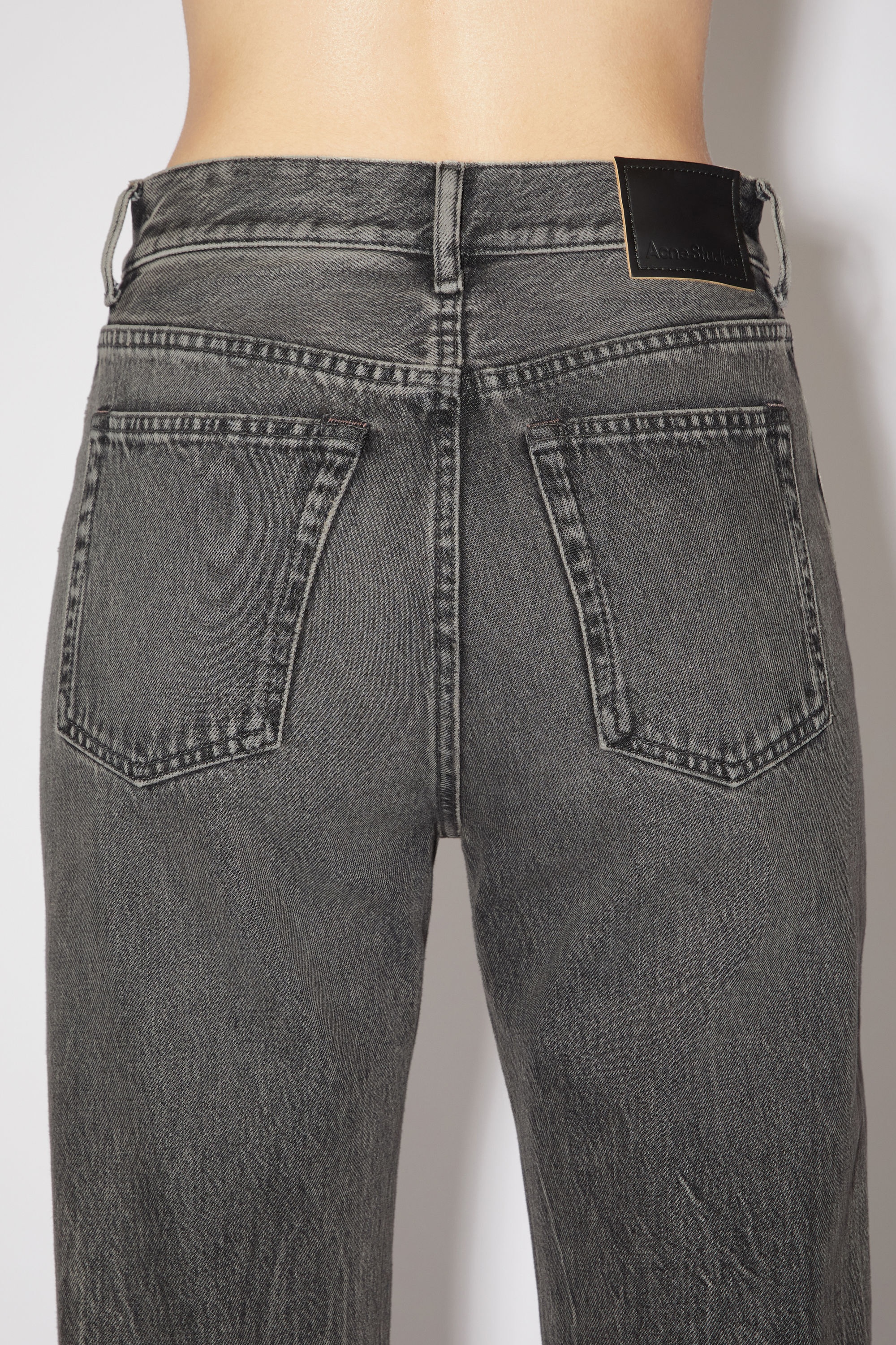 Straight fit jeans - Black - 6