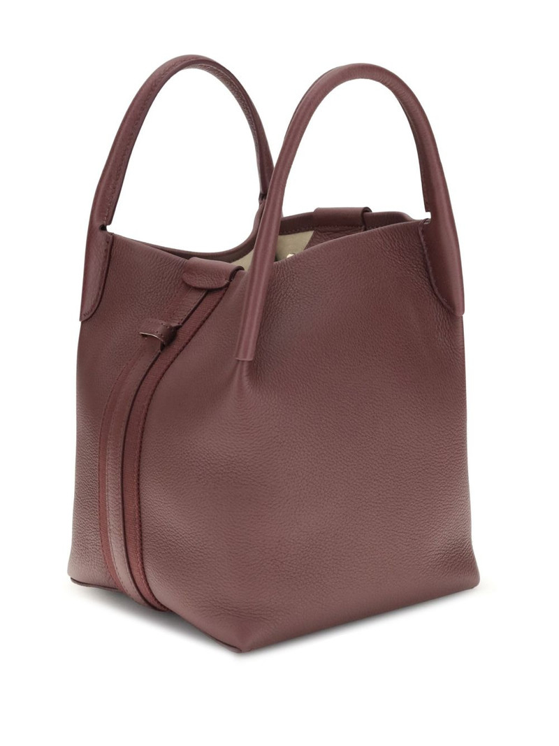 Loro Piana small Bale leather tote bag outlook