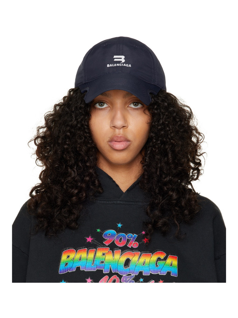 White Notch Tracksuit Cap 1