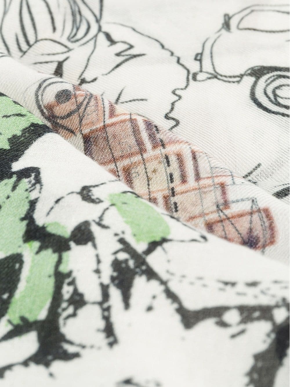 Faliero Sarti X L'Eclaireur 'Los Angeles' scarf - 3