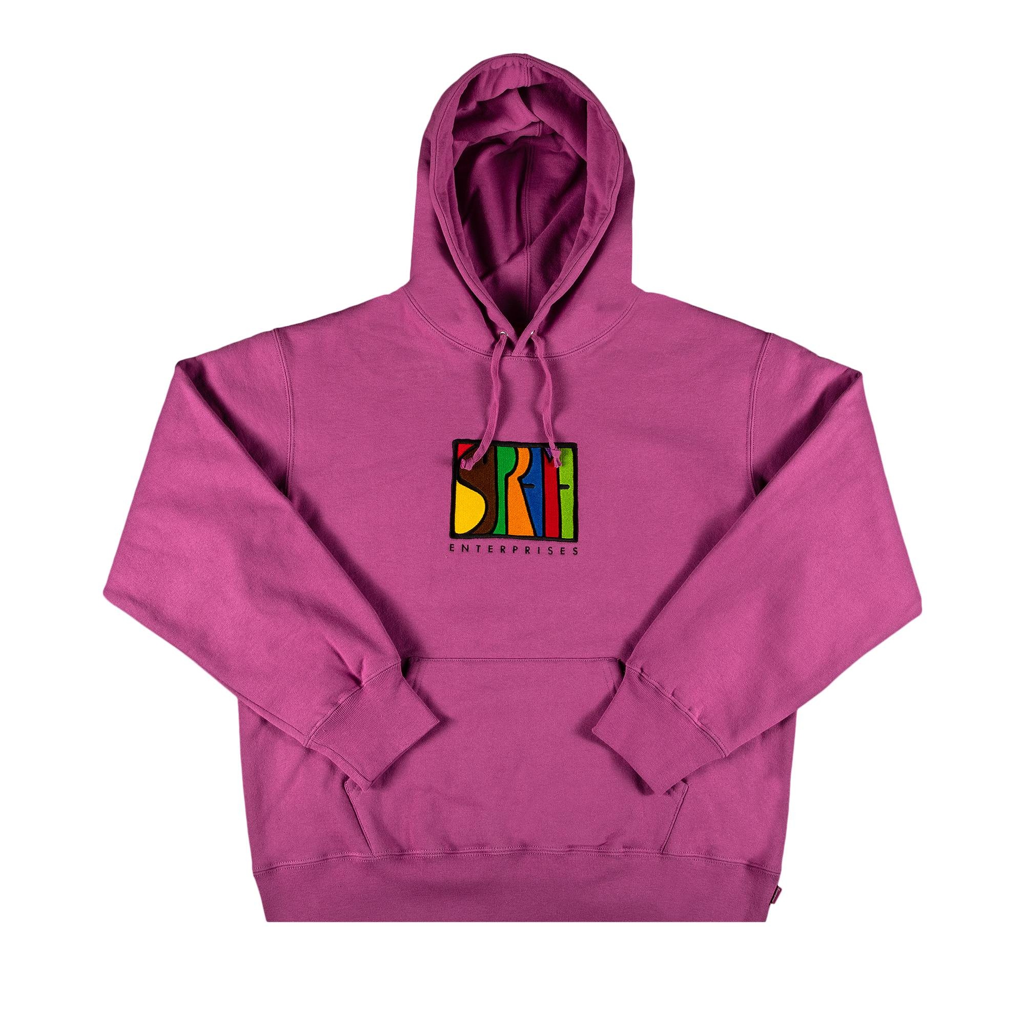 Supreme Enterprises Hooded Sweatshirt 'Bright Purple' - 1