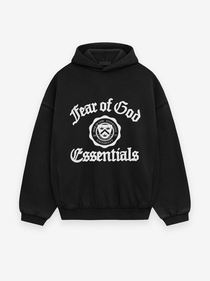 Heavy Fleece Vintage Shrunken Hoodie - 1