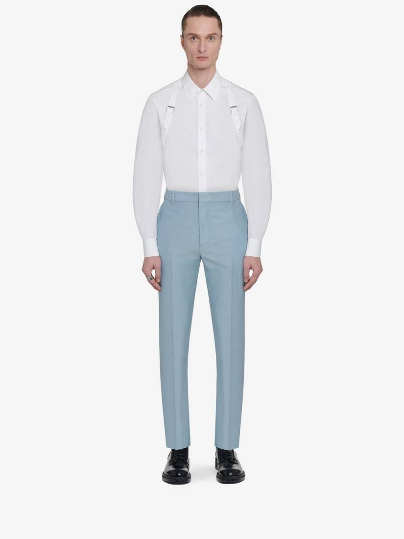 Men's Harness Shirt in White - 1
