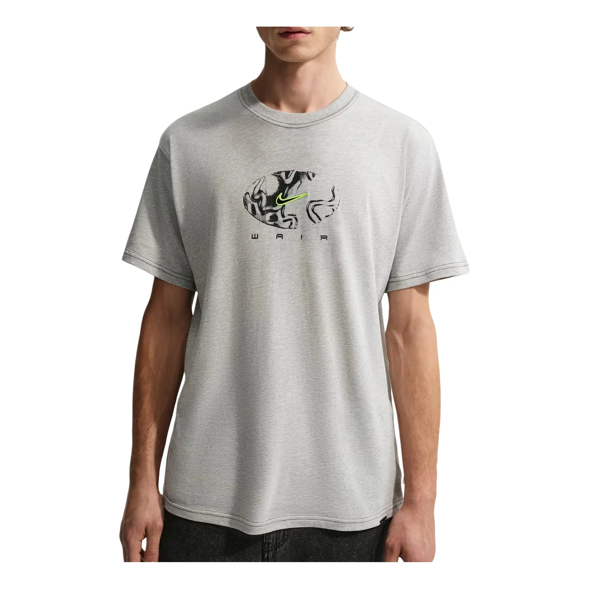 Nike SB Skate T-Shirt 'Grey Heather' IH1437-050 - 1
