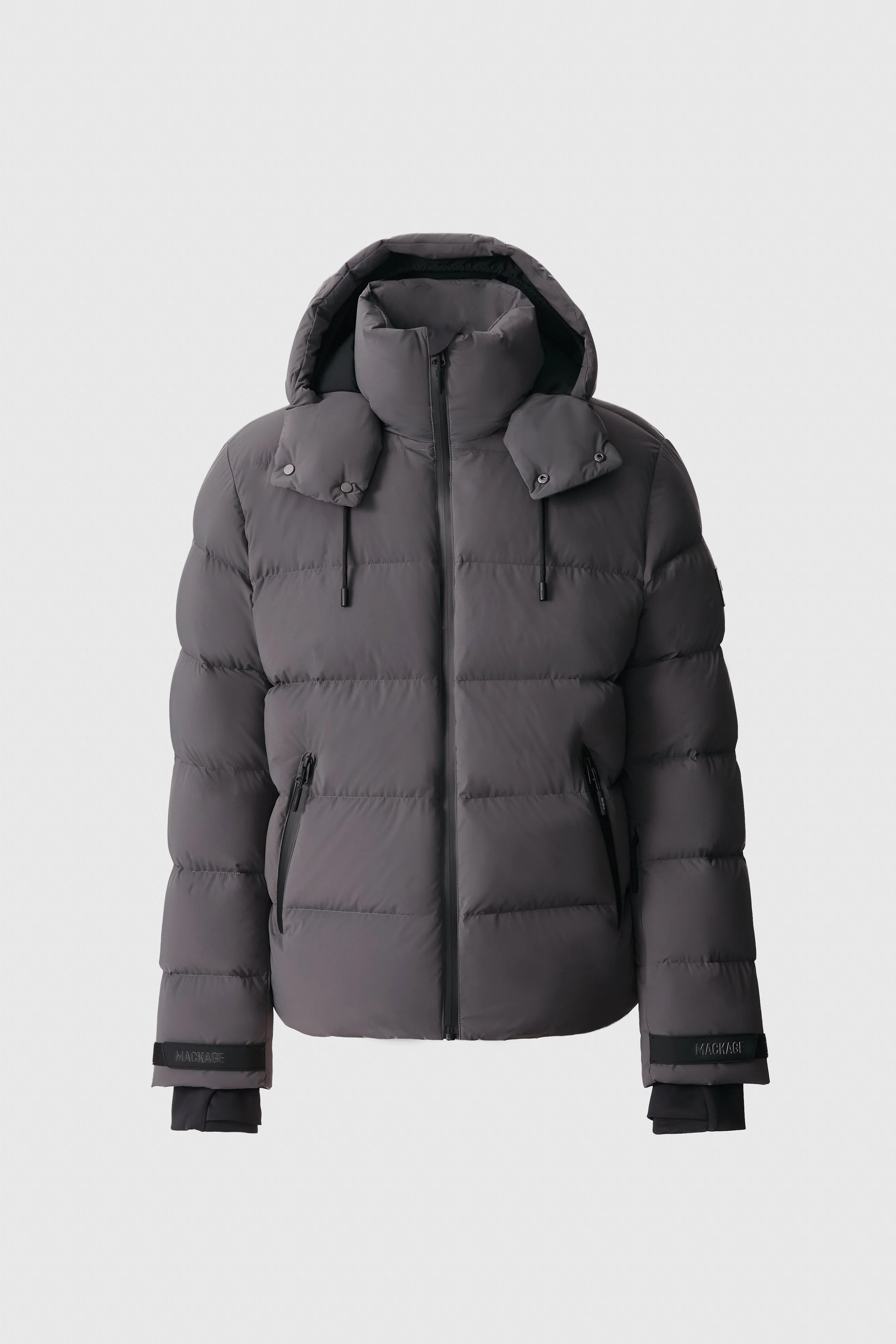 SAMUEL-SKI Medium down jacket with hood - 1