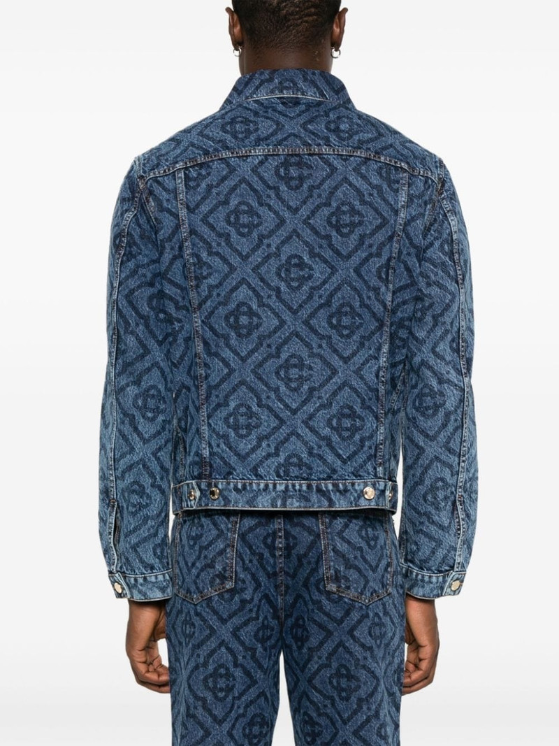 Laser Monogram denim jacket 4