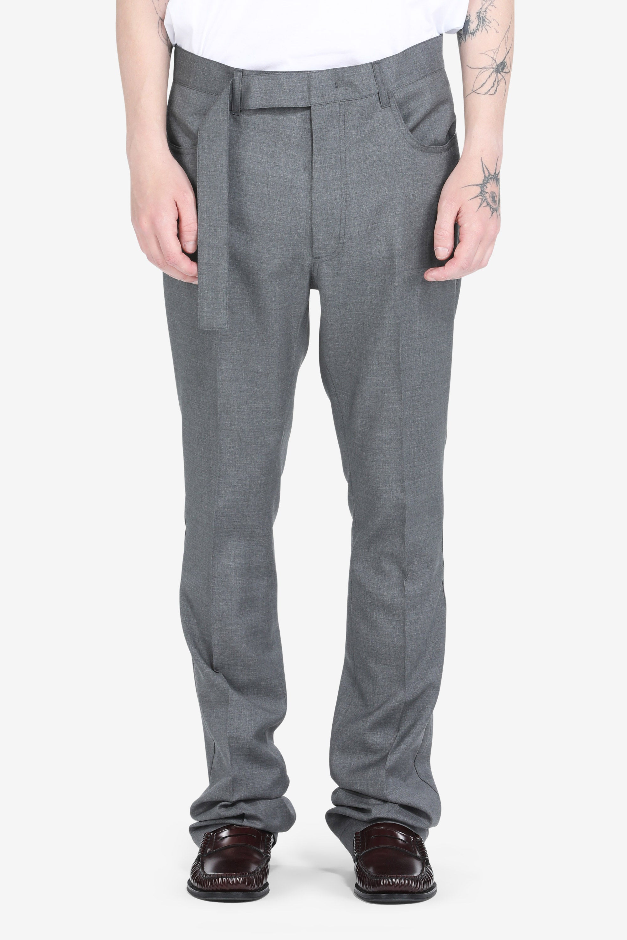STRAIGHT-LEG TROUSERS - 1