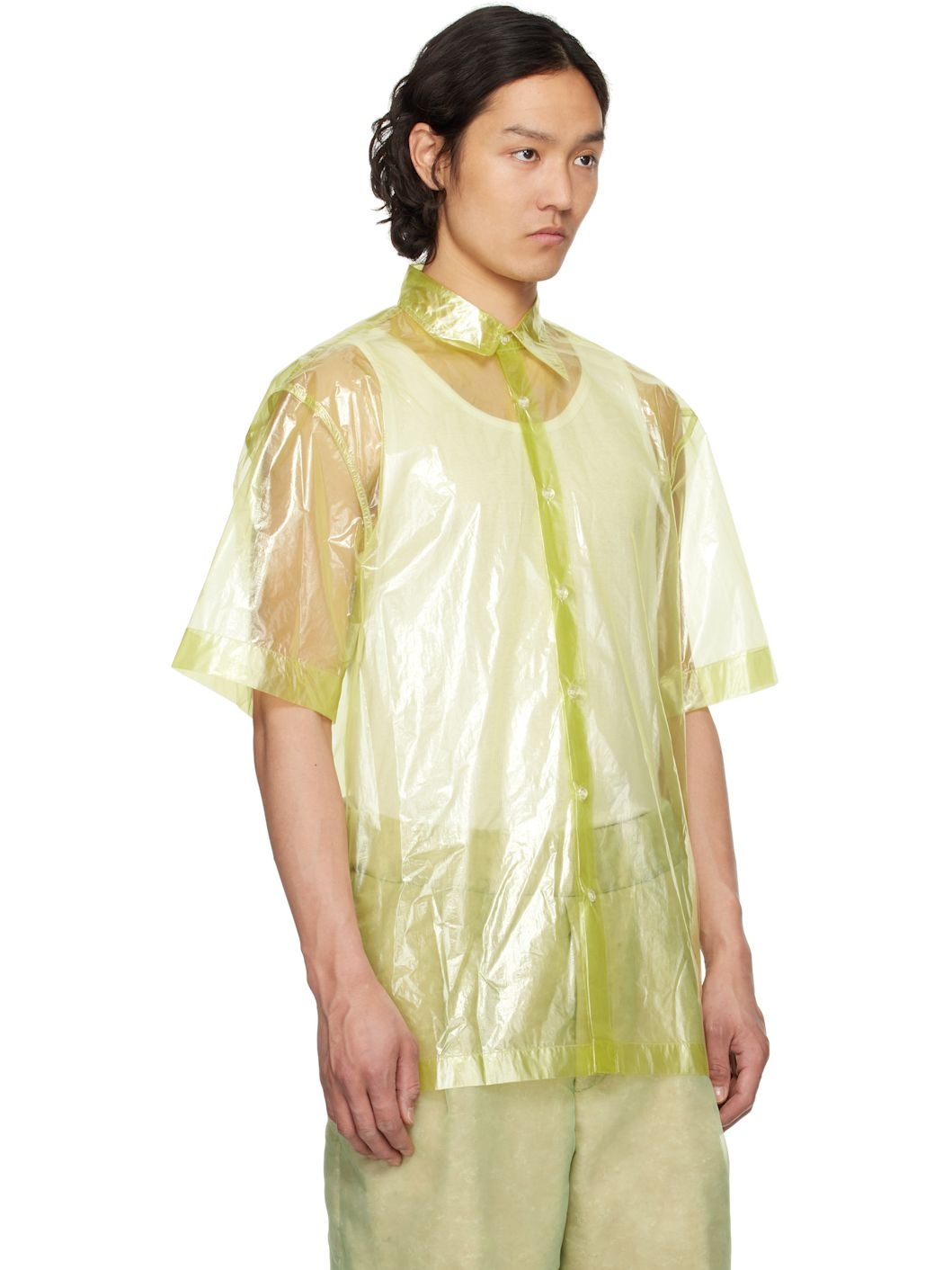 Green Sheer Shirt - 2