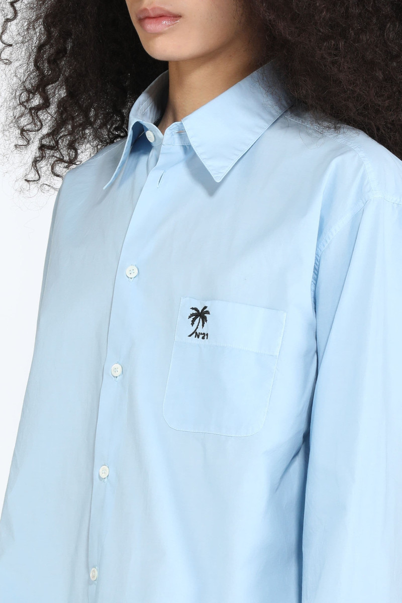 LOGO-EMBROIDERED COTTON SHIRT 5