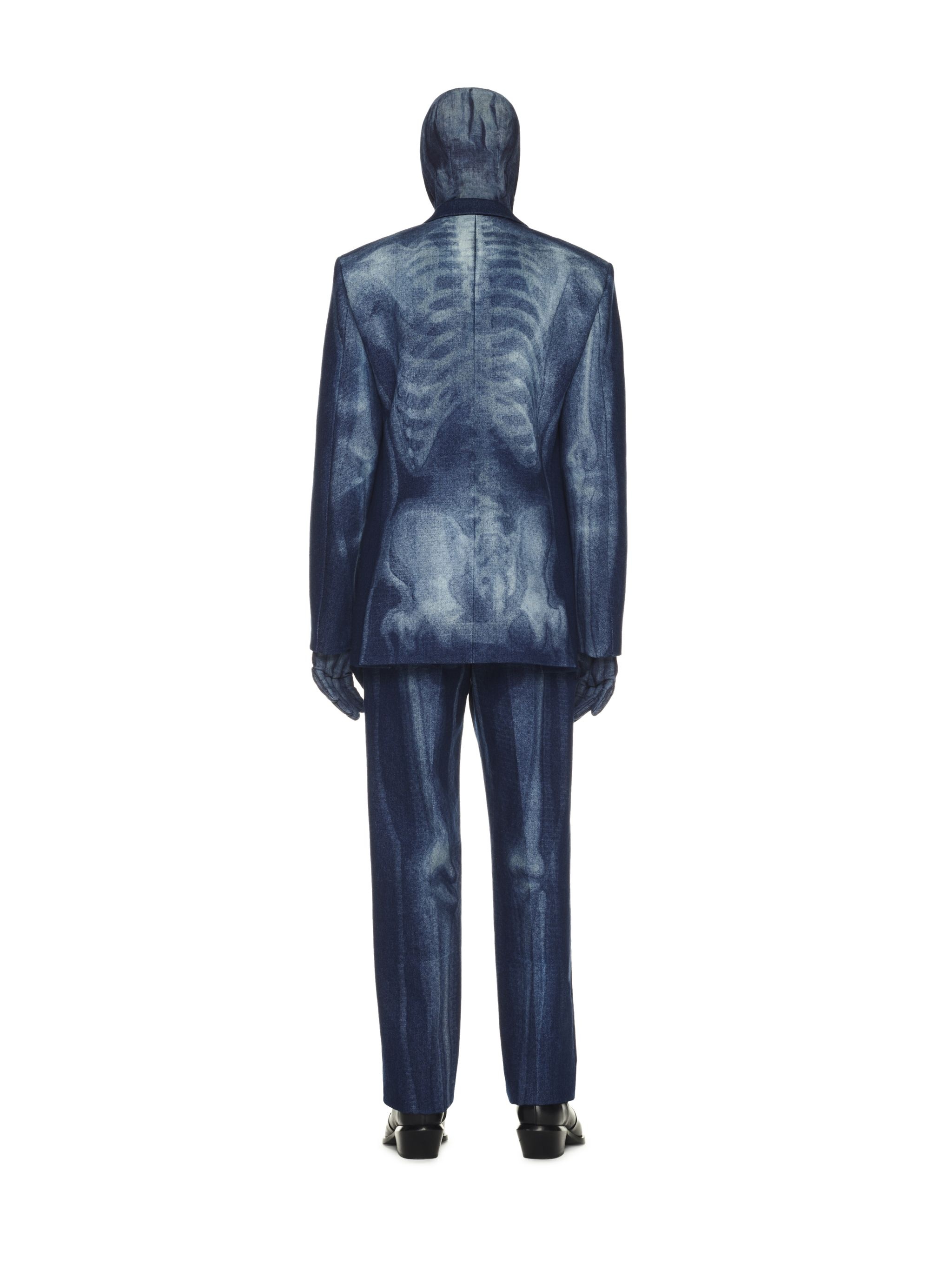 Body Scan Relax Denim Double Jacket - 4