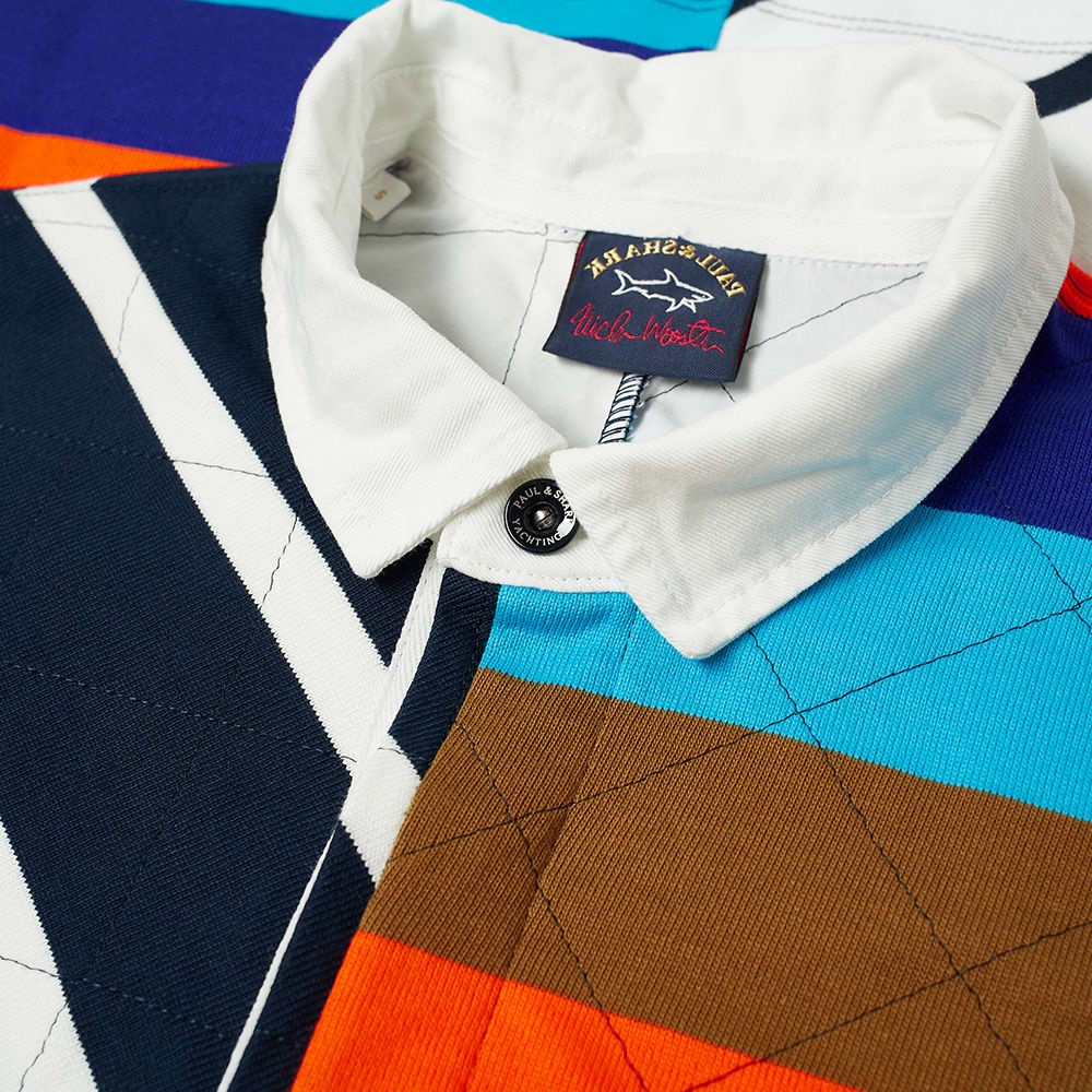 Paul & Shark x Nick Wooster Panel Rugby Shirt - 2