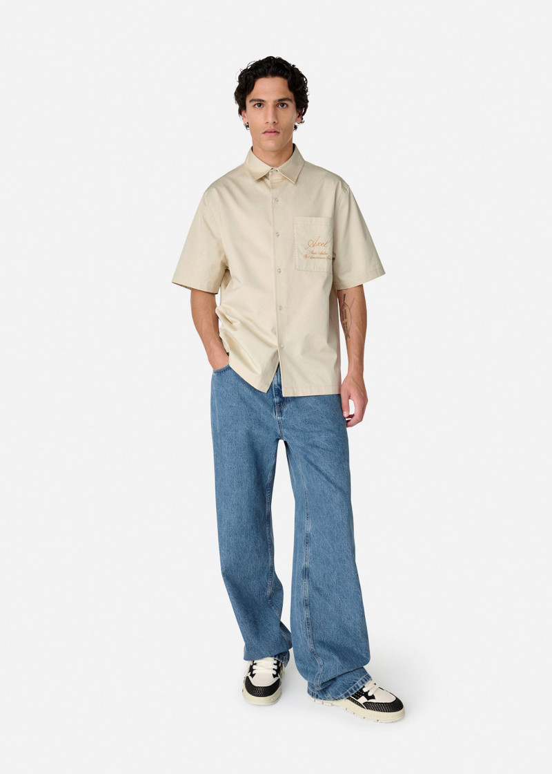 Axel Arigato Stitch Embroidered Shirt outlook