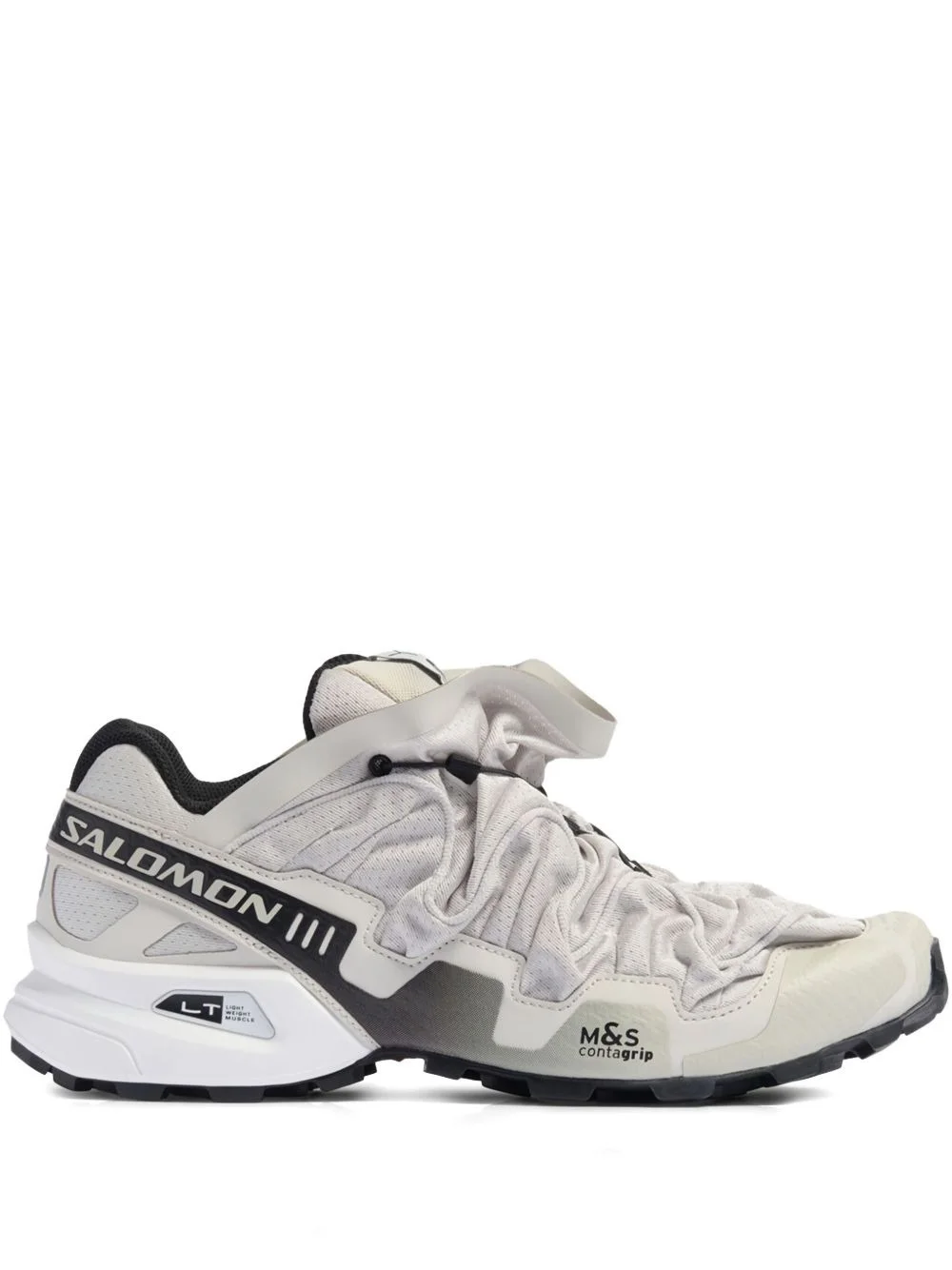 Speedcross 3 gathered panel quick-lace sneakers - 1