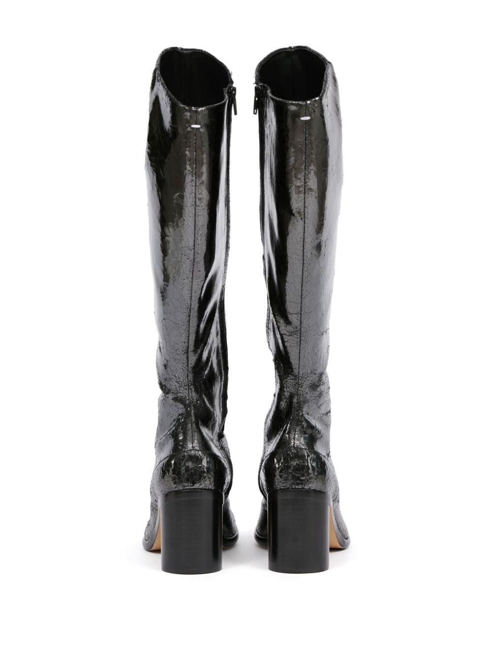 Tabi 80mm leather knee boots - 3