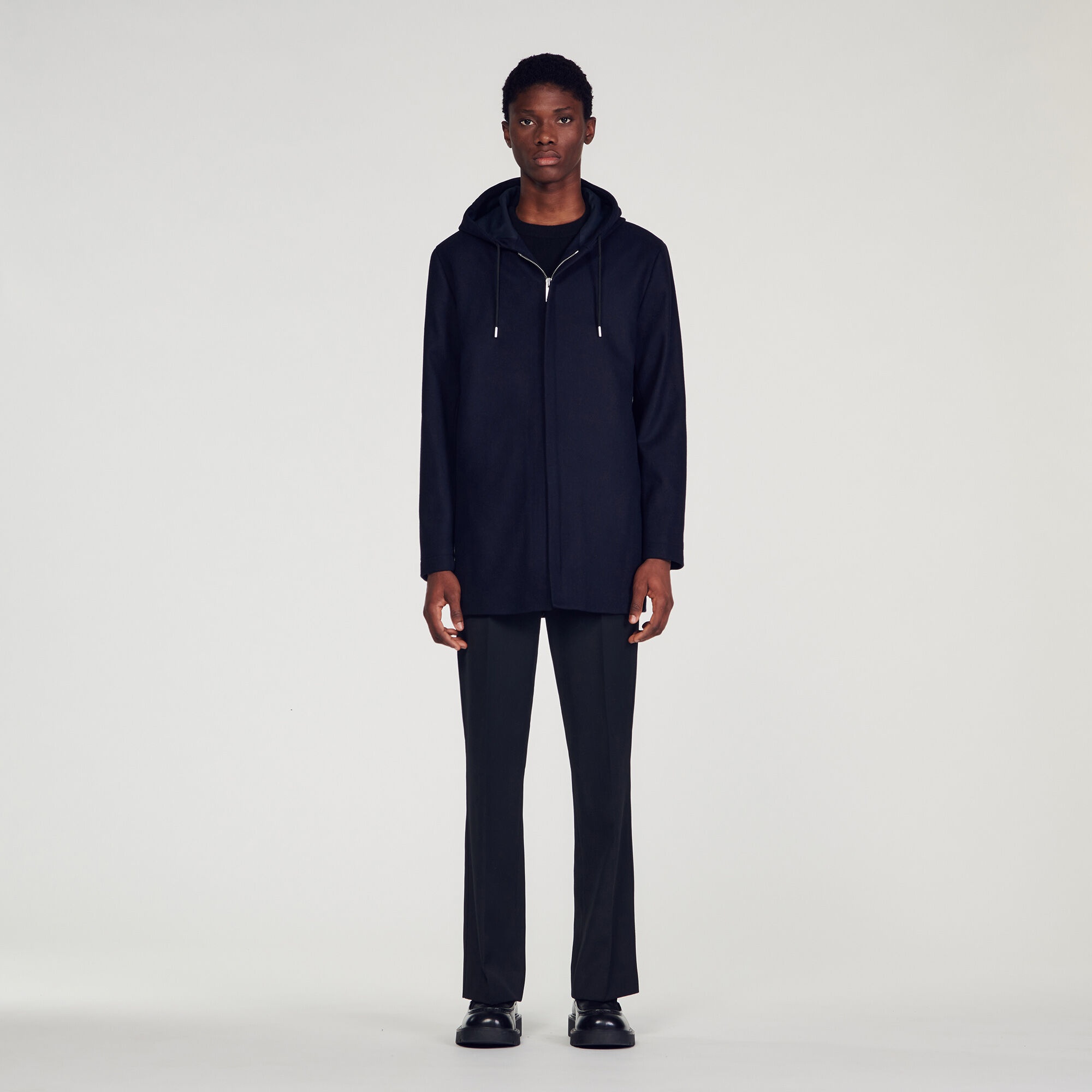 HOODED COAT - 3