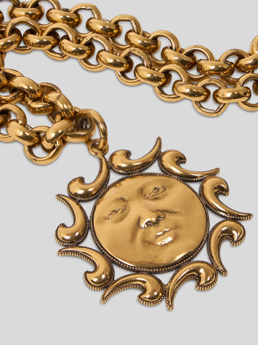 NECKLACE WITH SUN AND RAYS - 3