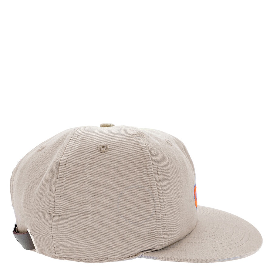 Clot Men's Black Beige Logo Dad Cap, Size One Size - 5