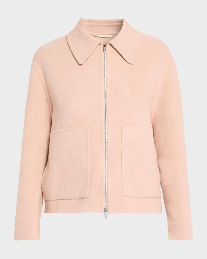 Wool-Cashmere Zip Jacket 1