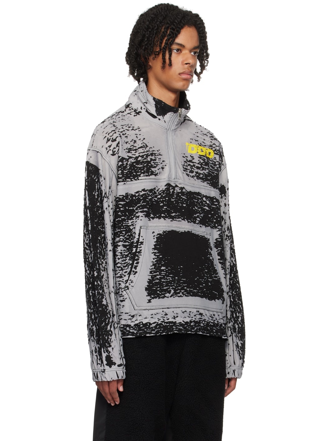 Black & Gray S-Alute Sweater - 2