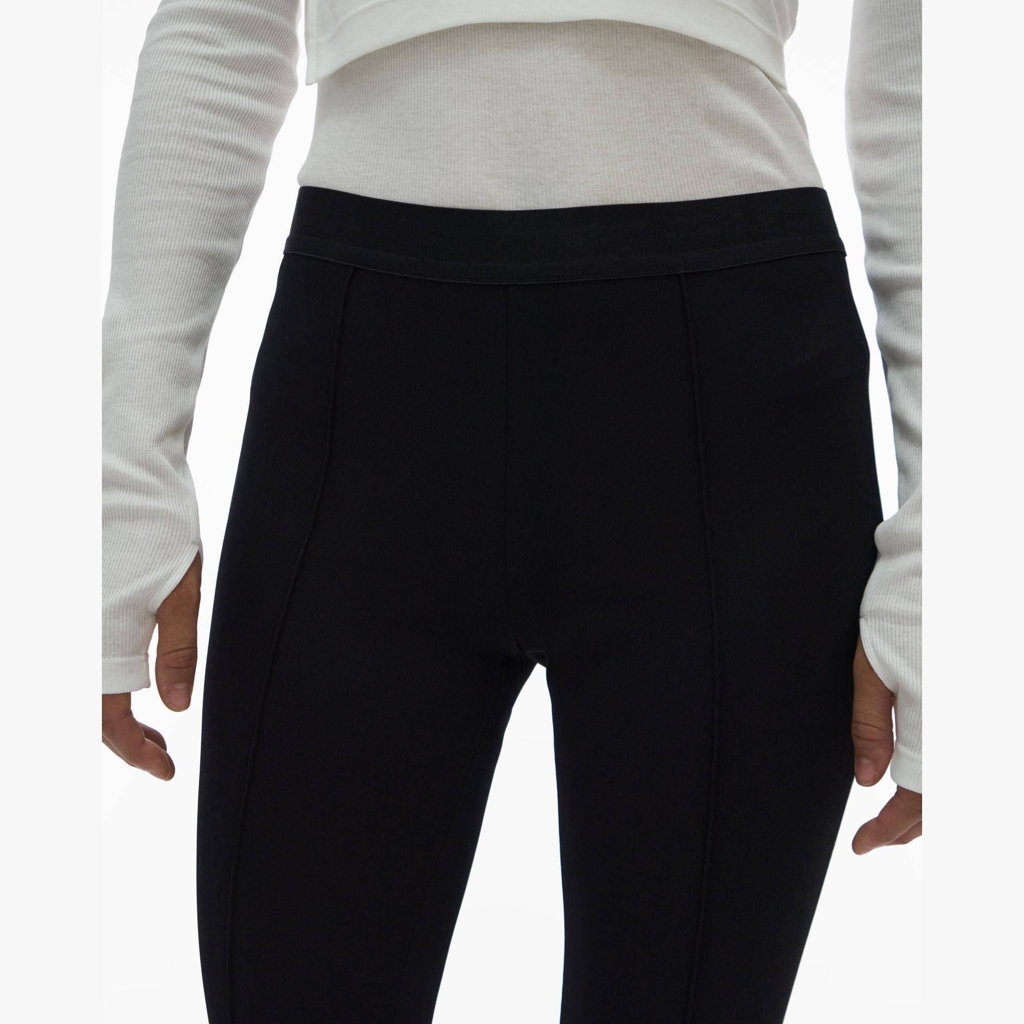 CORE DOUBLE NEEDLE RIB LEGGING - 7