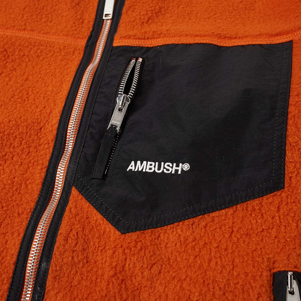 Ambush Reversible Full Zip Fleece Jacket - 3