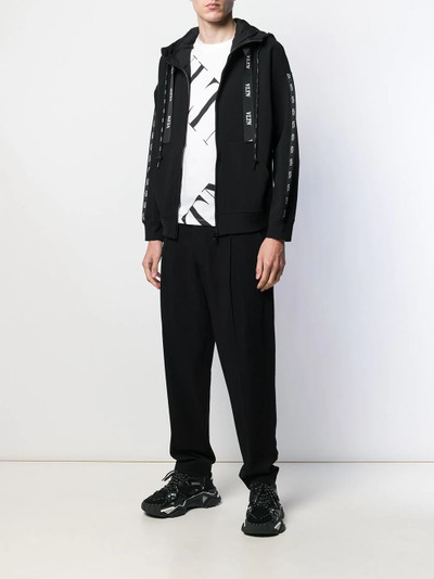 Valentino VLTN logo hooded jacket outlook