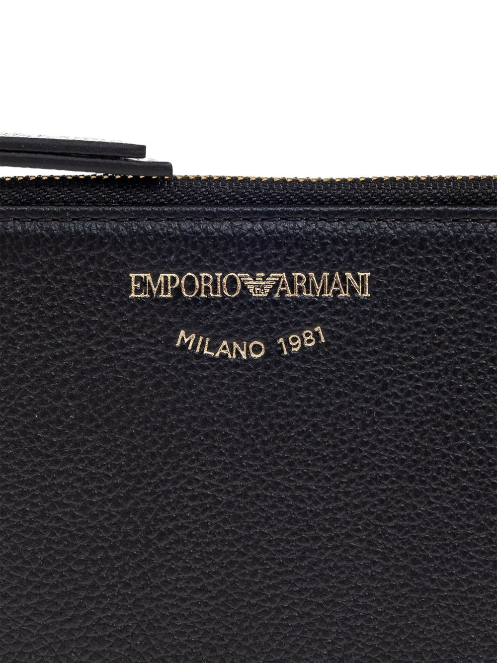 logo-stamp leather wallet - 4