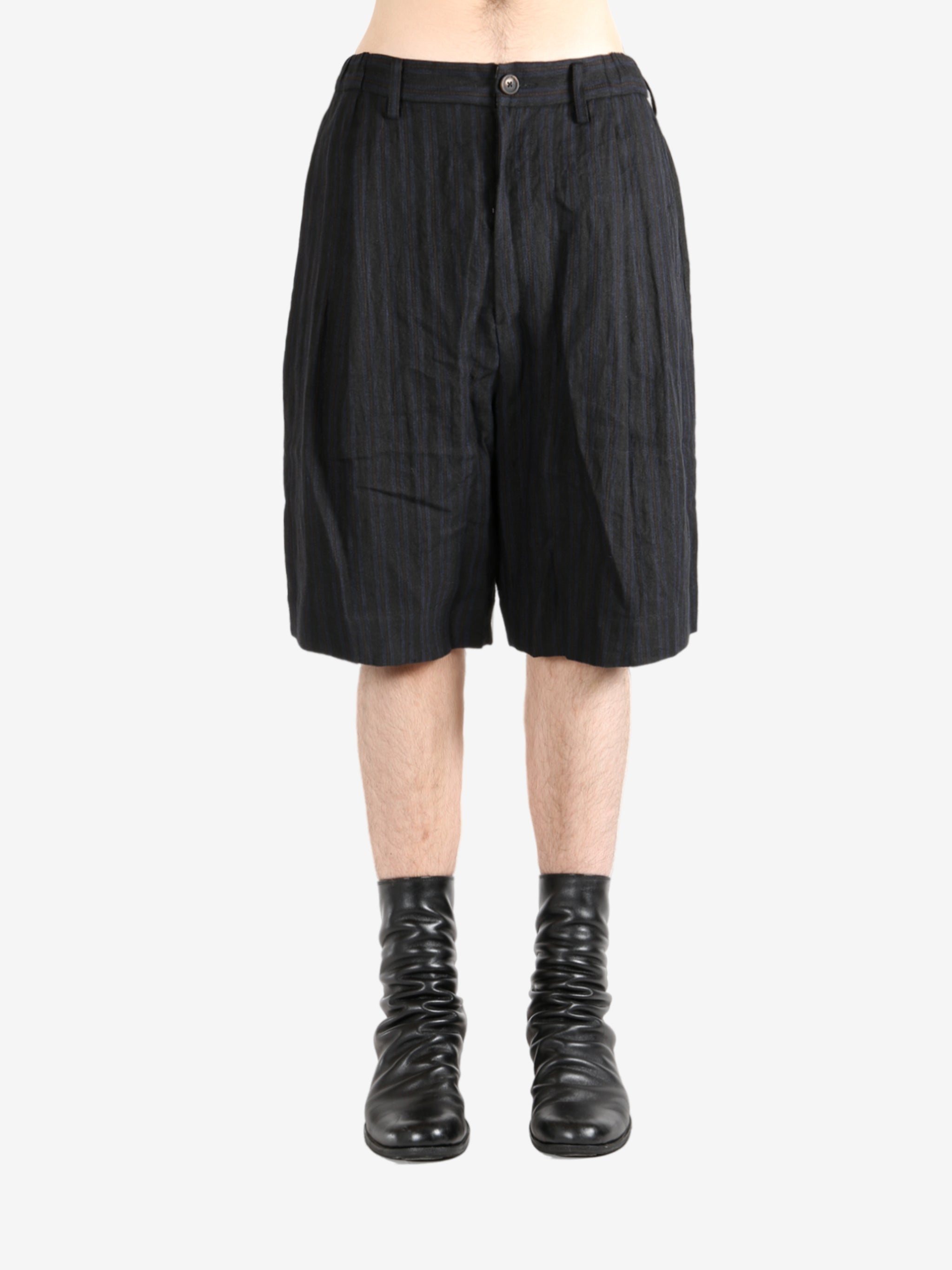 ZIGGY CHEN - Men Streak Suit Shorts - 1
