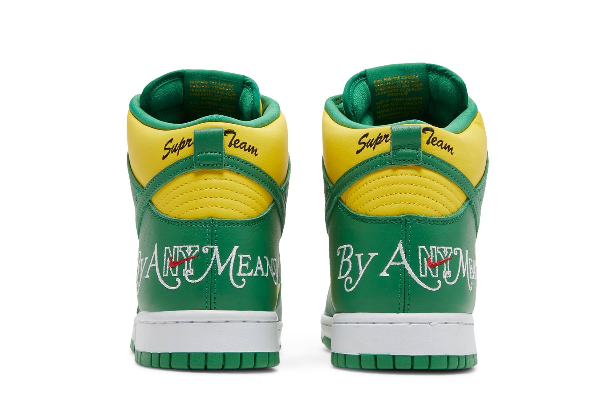 Supreme x Dunk High SB 'By Any Means - Brazil' - 6