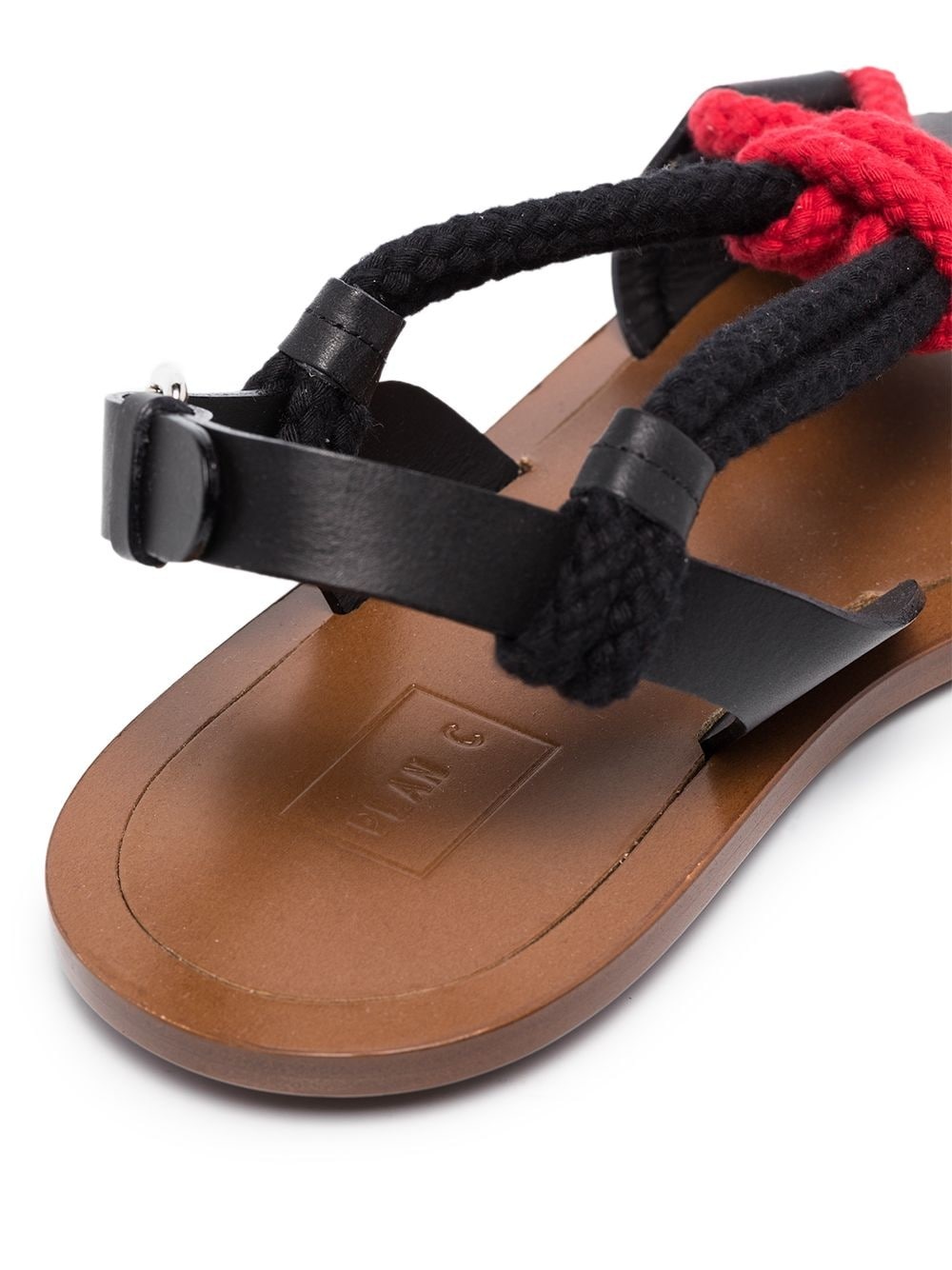 rope strap sandals - 2