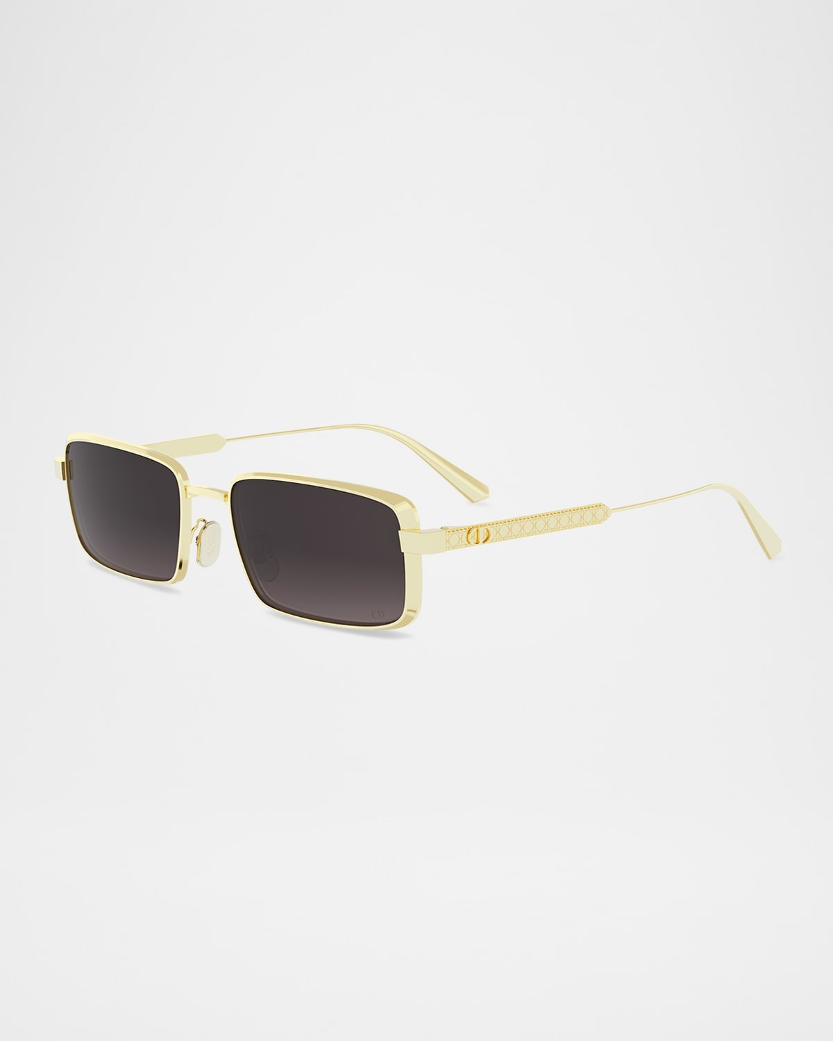 DiorCannage Metal Rectangle Sunglasses - 3