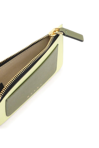 Marni TRICOLOR ZIPPERED CARDHOLDER outlook