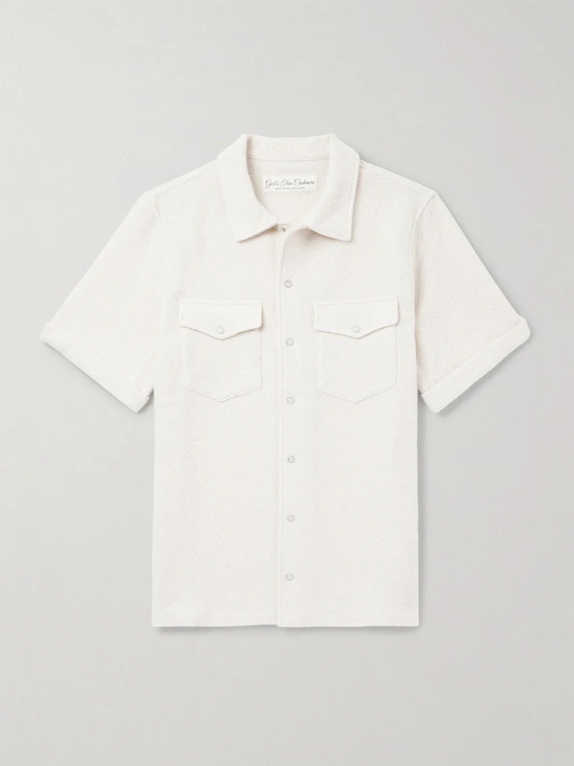 Cashmere-Jacquard Shirt - 1