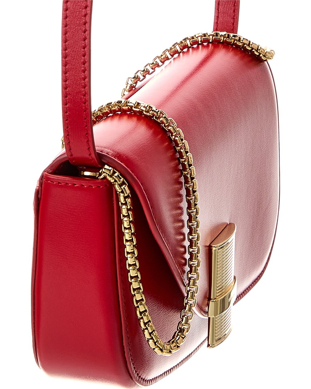 Ferragamo Fiamma XS Leather Shoulder Bag - 3
